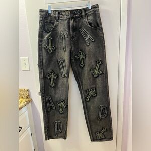 Vintage TRAP Jeans Size 32/NWOT Rise 14.5/Length 30 (#5 RSB)